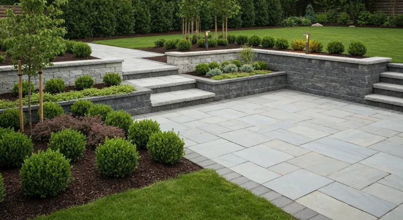 Landscaping and garden redesign work for a residential Christchurch property